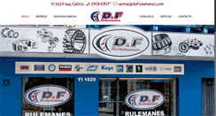 Desktop Screenshot of dyfrulemanes.com